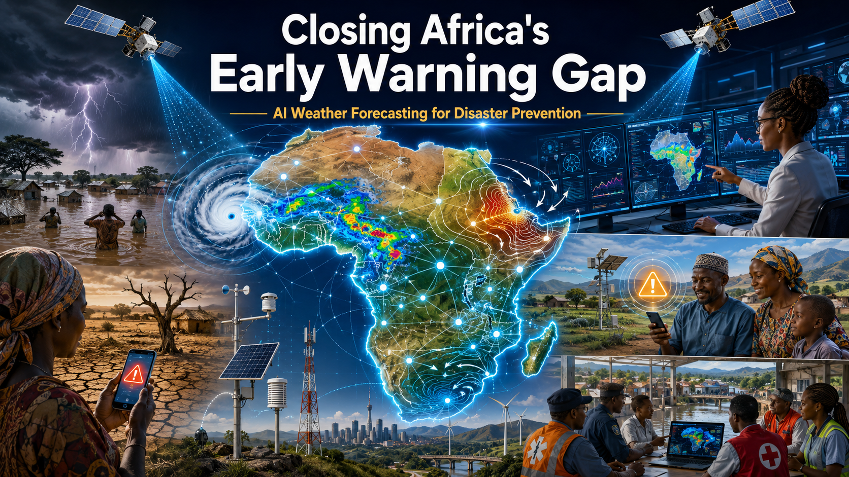 Closing Africa early warning gap with AI weather forecasting